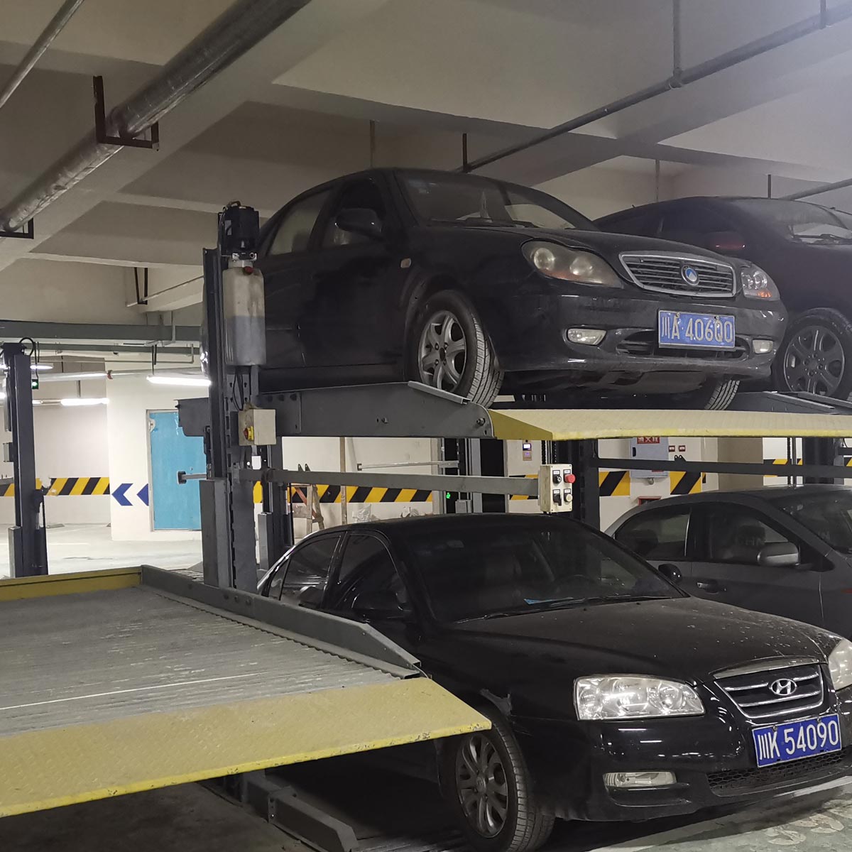 銅川PJS簡易升降式 兩柱式立體停車
